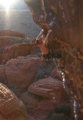 Fear and Loathing (5.12a), The Gallery.