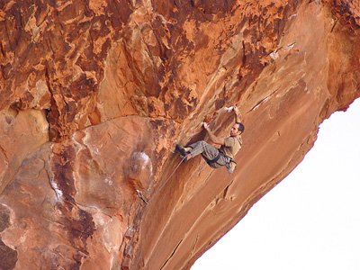 The Prophet (5.12b), Alternative Crag.